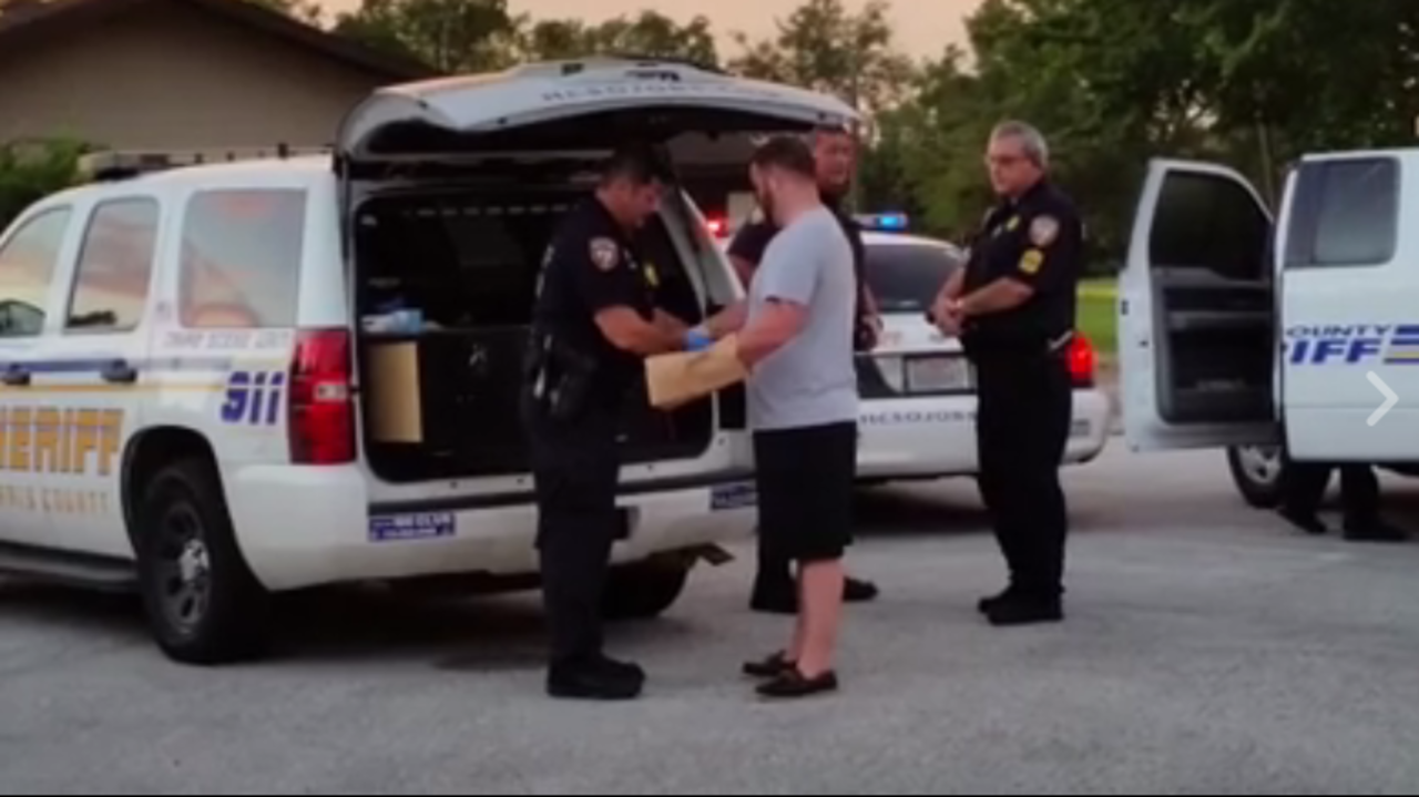 Homeowner shoots man breaking into his Crosby home, deputies say